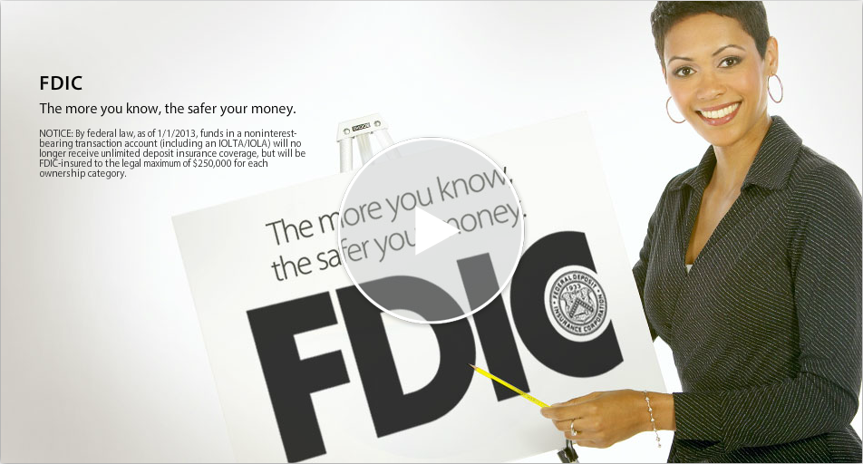 FDIC Insurance Information Video